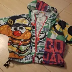 JAMフード付きジャム　シャカシャカ上着