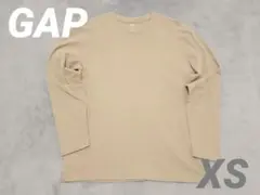 GAP ベージュ 長袖カットソー XS