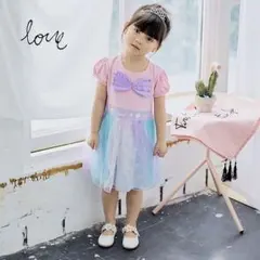 100cm♡アリエルなりきりワンピースリトルマーメイドディズニープリンセスドレス
