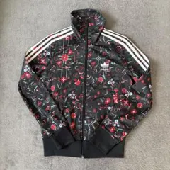 即完売品】adidas トラックジャケット L ジャージ 花柄 バラ柄 刺繍