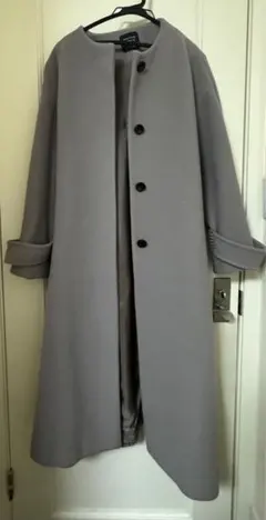 United Tokyo ノーカラーウールコート