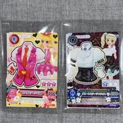 2点　アイカツ！ セブンイレブン　コラボ　カード　星宮いちご　藤堂ユリカ