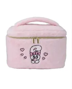 【未開封】エスターバニー ふわふわバニティポーチ　プラチナムザッカ