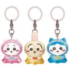 ちいかわ めじるしアクセサリー3 ハチワレ うさぎ　3点セット　ガチャガチャ