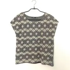 【AS KNOW AS PINKY】花柄トップス