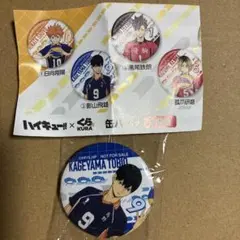 ハイキュー‼︎×くら寿司　缶バッジ