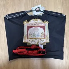 【新品】Chacott × Ball＆Chain CatトートバッグL 黒のサムネイル