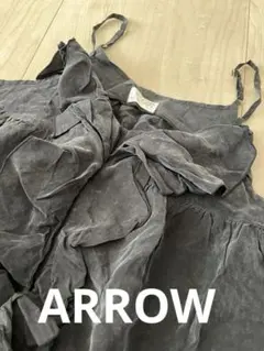 ARROW アロー オールインワン サロペット フリル ショートパンツ丈 Mのサムネイル