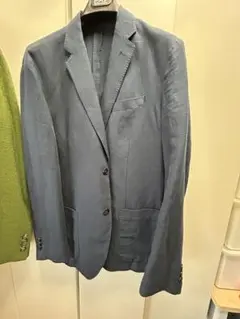 ユニクロ　ネイビー テーラードジャケット XL