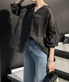 コラージュガリャルダガランテ　ラミー2WAYシアーブラウス