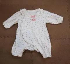 ベルメゾン 水玉カバーオール 60cm