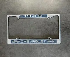 シボレー CHEVROLET 1949ナンバーフレーム　ホッドロッドローライダー 2026年最新】シボレーナンバーフレームの人気アイテム - メルカリ