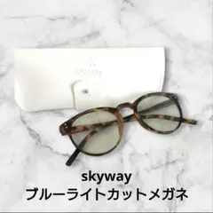 【skyway ブルーライトカットメガネ】 おしゃれ PCメガネ UVカット