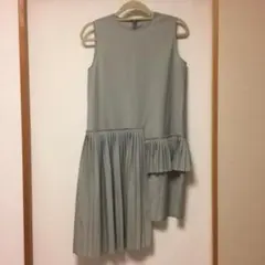 MM6 Maison Margiela プリーツ切替 ノースリーブワンピースのサムネイル