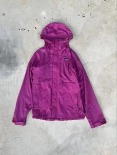 patagonia マウンテンパーカー 紫 青 - メルカリ