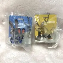 【新品未使用】ズートピア ブリスターチャーム ジュディ・フィニック