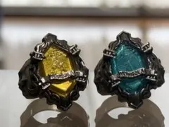 家庭教師ヒットマンREBORN! ボンゴレリング 雨 晴 2点セット 中古