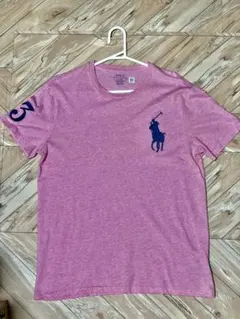 ポロシャツスタイル Tシャツ ピンク 3