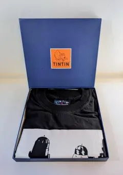 ビンテージ希少〈未使用TINTINタンタンの冒険 青い蓮 Ｔシャツ（L判）〉