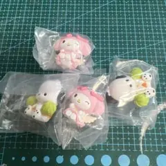 カードキャプターさくら　サンリオ　コラボマスコット3 4点セット