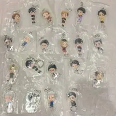 ハイキュー 一番くじ ツワモノ集結 アクリルチャーム　影山　研磨　夜久　佐久早