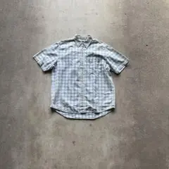 oldgap 90s half sleeve check shirt
