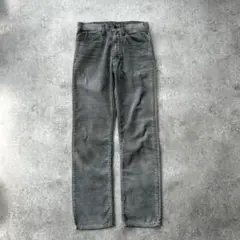 80s リーバイス519 コーデュロイパンツ USA製 ブラック 30×32