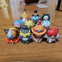 ニャンピース 第1弾7種と第4弾3種