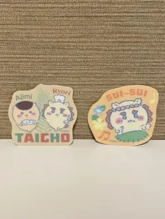 ちいかわ ダイカットステッカー 映画 人魚の島のひみつ くりまんじゅう シーサー