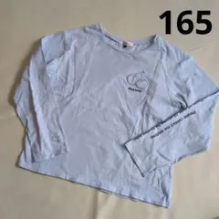 Pink-latte 水色 長袖カットソー M/165