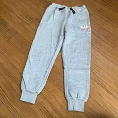 RAD CHAP ロゴ入りパンツ 140サイズ グレー