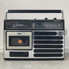 昭和レトロ 東芝ラジオカセットレコーダーRT-501F ジャンク 匿名配送