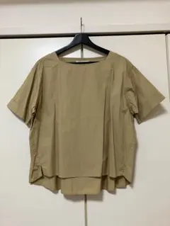 URBAN RESEARCH DOORS 半袖ブラウス ベージュのサムネイル