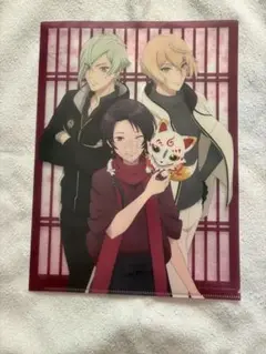 刀剣乱舞花丸 加州清光 髭切 膝丸 クリアファイル