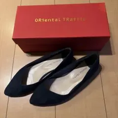 ORiental TRaffic パンプス　ヒール低め　ネイビーのサムネイル