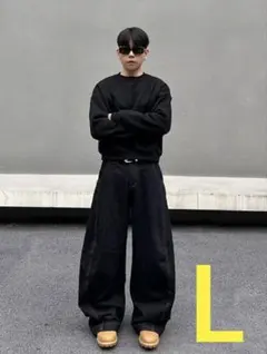 ✨️新品✨️バギーデニム 激太 menes jaded london bigboy似