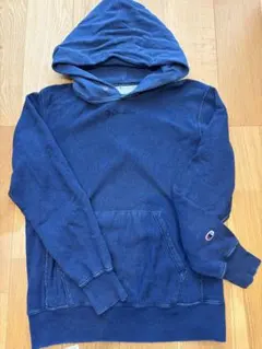 Champion チャンピオンＳ　スウェット パーカー デニム風