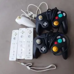 【送料込】Wiiリモコン ヌンチャク ゲームキューブ コントローラー【匿名配送】