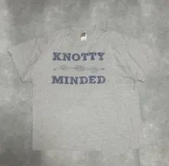【90's】　フルーツオブザルーム KNOTTY MINDED Tシャツ グレーのサムネイル