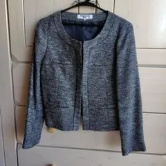 NATURAL BEAUTY BASIC ノーカラージャケット Mサイズ