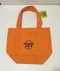 Trader Joe’s ミニトート オレンジ色