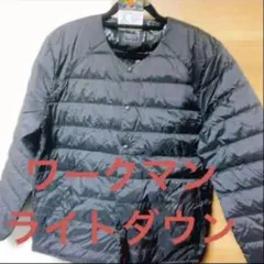 新品✴️未使用●【限定生産】洗えるライトダウン希少LLワークマンのサムネイル