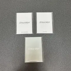 フォトカードパック A B SnowMan ポップアップ 向井康二 渡辺翔太