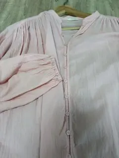 studioCLIPピンク 長袖シャツ 綿