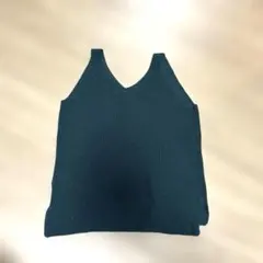 ダークグリーン タンクトップ　ビスチェのサムネイル