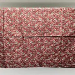 ⭐️ヴィンテージ⭐️【美品】手芸生地 デザイン生地 レッド ペイズリー