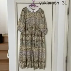 新品未使用　yukiemon 蚤の市　ワンピース　3Lサイズ 2026年最新】yukiemon 3l ワンピースの人気アイテム - メルカリ
