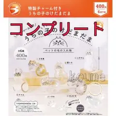 特製チャーム付き うちの子のけだまだま ガチャ コンプリート