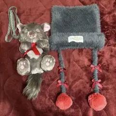 ベルリオーズ ニットキャップ＆ショルダーバッグ