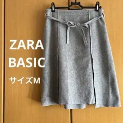 ZARA BASIC スカート　グレー　USAサイズS （M相当）のサムネイル
